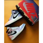 Premium Air Jordan Retro 1 High Skyline Shoes For Men (FST1177) - Image 3