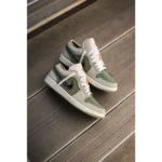 Premium Air Jordan Retro 1 Low Craft Olive Shoes For Men (FST1114) - Image 2