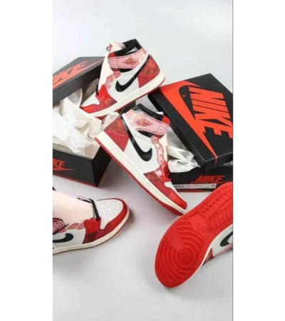 Premium Air Jordan Retro 1 Spiderman Shoes For Men (BME132) - Image 2