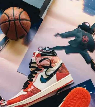 Premium Air Jordan Retro 1 Spiderman Shoes For Men (BME132)