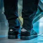 Premium Air Jordan Retro 1 Travis Scott Black Phantom Shoes For Men (FST1221) - Image 3