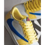 Premium Air Jordan Retro 1 Travis Scott Canary Shoes For Men (FST1240) - Image 3