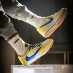 Premium Air Jordan Retro 1 Travis Scott Canary Shoes For Men (FST1240) - Image 4