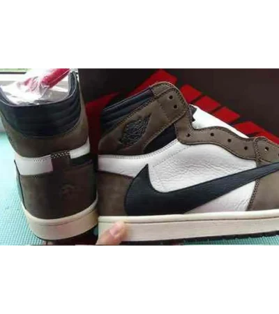 Premium Air Jordan Retro 1 Travis Scott High Shoes For Men (BME40) - Image 2