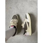 Premium Air Jordan Retro 1 Travis Scott Reverse Mocha Shoes For Men (FST1237)