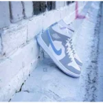Premium Air Jordan Retro 1 Wolf Grey Shoes For Men (BME161) - Image 3