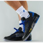 Premium Air Jordan Retro 2 Low Sp Off White Black Shoes For Men (FST1196) - Image 3