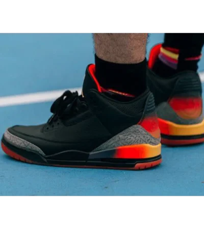 Premium Air Jordan Retro 3 Rio J Balvin Shoes For Men (FST1167) - Image 2