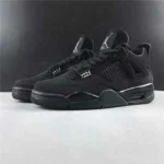 Premium Air Jordan Retro 4 Black Cat Shoes For Men (BME129) - Image 2