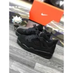 Premium Air Jordan Retro 4 Black Cat Shoes For Men (BME133) - Image 2