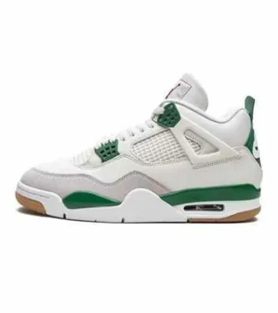 Premium Air Jordan Retro 4 Pine Green Shoes For Men (SNC592)