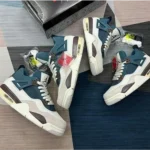 Premium Air Jordan Retro 4 Snorlax Shoes For Men (FST1201) - Image 3