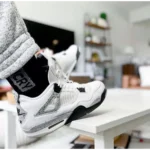 Premium Air Jordan Retro 4 White Cement Shoes For Men (FST1170) - Image 4