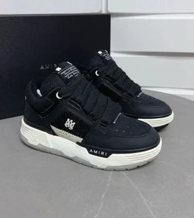 Premium Amiri Ma 2 Low Top Black Shoes For Men (FST1130)