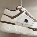 Premium Amiri Ma 2 Low Top White Brown Shoes For Men (FST1131) - Image 2