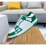 Premium Amiri Skel Low Top Green White Shoes For Men (FST1214) - Image 2