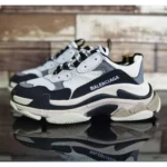 Premium Balenciaga Triple S Grey Black Shoes For Men (SW5695) - Image 2