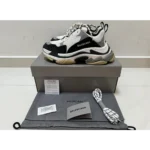 Premium Balenciaga Triple S Grey Black Shoes For Men (SW5695) - Image 3