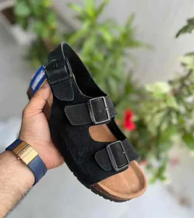 Premium Birkenstock Black Suede For Men (SNC545)