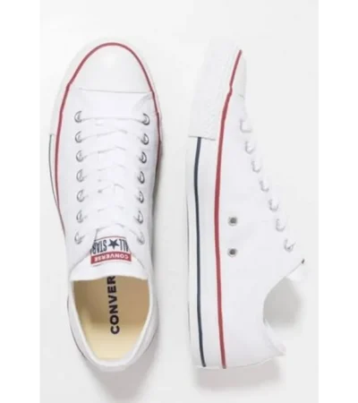 Premium Converse All Star White Short Shoes For Men (LL508)