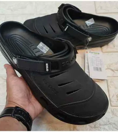 Premium Crocs Classic Yukoon Black For Men (BME87)