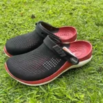 Premium Crocs Lite Ride 360 Black Red For Men (BME145) - Image 2