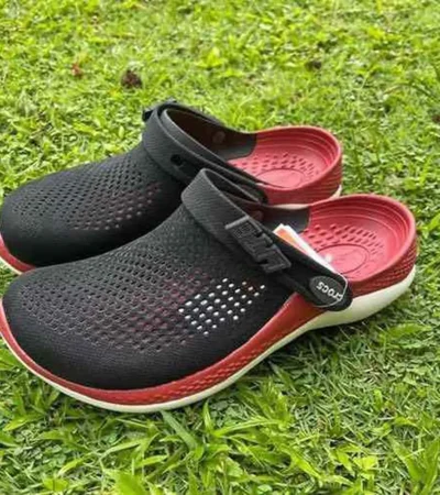 Premium Crocs Lite Ride 360 Black Red For Men (BME145) - Image 2