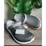 Premium Crocs Lite Ride Black White For Men (BME136) - Image 3