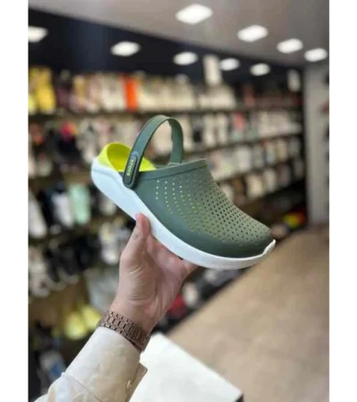 Premium Crocs Lite Ride Green Neon For Men (BME146)