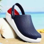 Premium Crocs Lite Ride Navy Red Clogs For Men (SP480) - Image 2