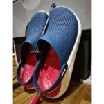 Premium Crocs Lite Ride Navy Red Clogs For Men (SP480) - Image 3