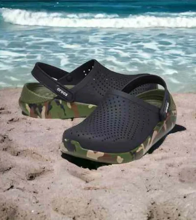 Premium Crocs Lite Ride Printed Camo For Men (BME147)