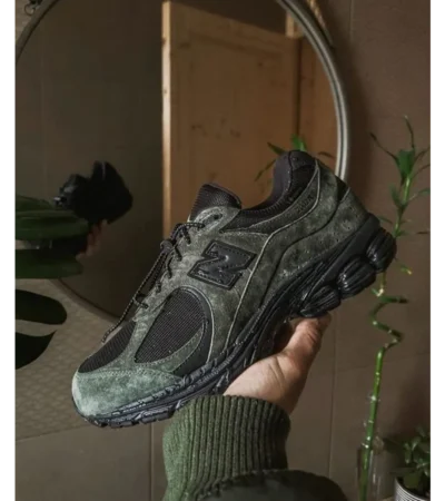 Premium Jjjjound X New Balance 2002r Gore Tex Green Shoes For Men (SW5700)