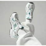 Premium New Balance 530 White Green Shoes For Men (FST1153)