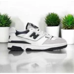 Premium New Balance 550 Black White Shoes For Men (BME54) - Image 2