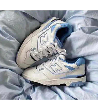 Premium New Balance 550 Sky Blue Shoes For Men (BME143) - Image 2