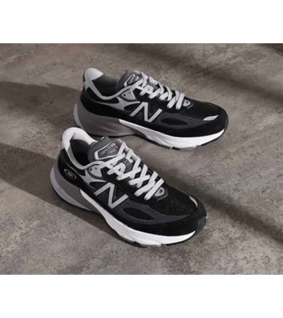 Premium New Balance 990 V6 Black Grey Shoes For Men (FST1154)