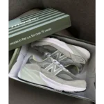Premium New Balance 990 V6 Classic Grey Reflective Shoes For Men (FST1147)
