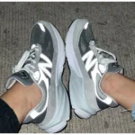 Premium New Balance 990 V6 Classic Grey Reflective Shoes For Men (LL502) - Image 2