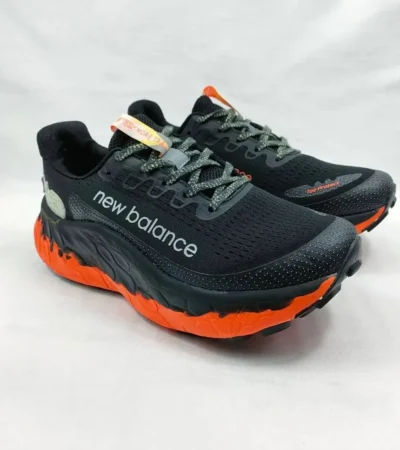 Premium New Balance Fresh Foam Black Orange Shoes For Men (RMF35) - Image 2