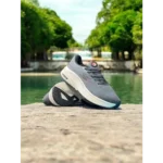 Stylish Skechers Max Road Hyper Burst Dark Grey Shoes For Men (LL613)