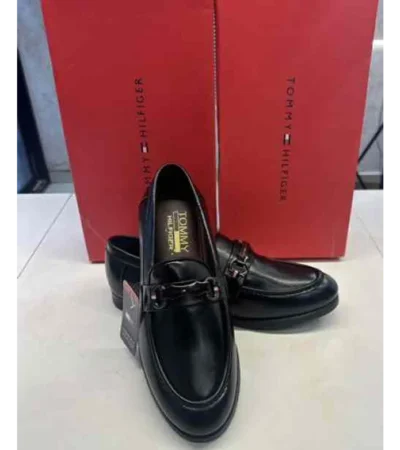 Stylish Tommy Hilfiger Loafer Black For Men (BME211) - Image 2