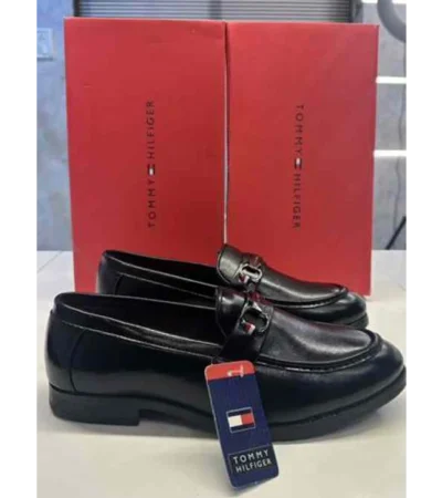 Stylish Tommy Hilfiger Loafer Black For Men (BME211)