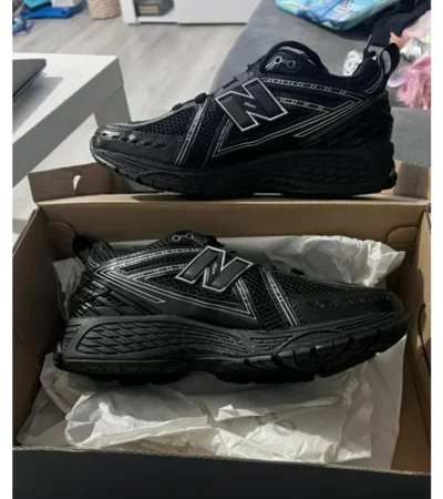 Trendy New Balance 1906R Metallic Black Shoes for Men (SW4773) - Image 2