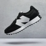 Trendy New Balance 327 Black White Shoes for Men (SW4819) - Image 3