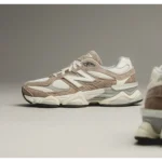 Trendy New Balance 9060 Black Driftwood Shoes For Men (SW6223) - Image 2