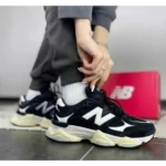 Trendy New Balance 9060 Black White Shoes for Men (SW4764)