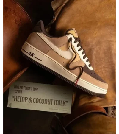 Trendy Nike Air Force 1 Hemp Coconut Milk Shoes For Men (SW5640)