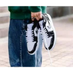 Trendy Nike Air Jordan 1 Low Concord Glossy Shoes For Men (SW6258) - Image 3
