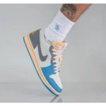 Trendy Nike Air Jordan 1 Low Se Tokyo Vintage Shoes For Men (SW5678) - Image 2